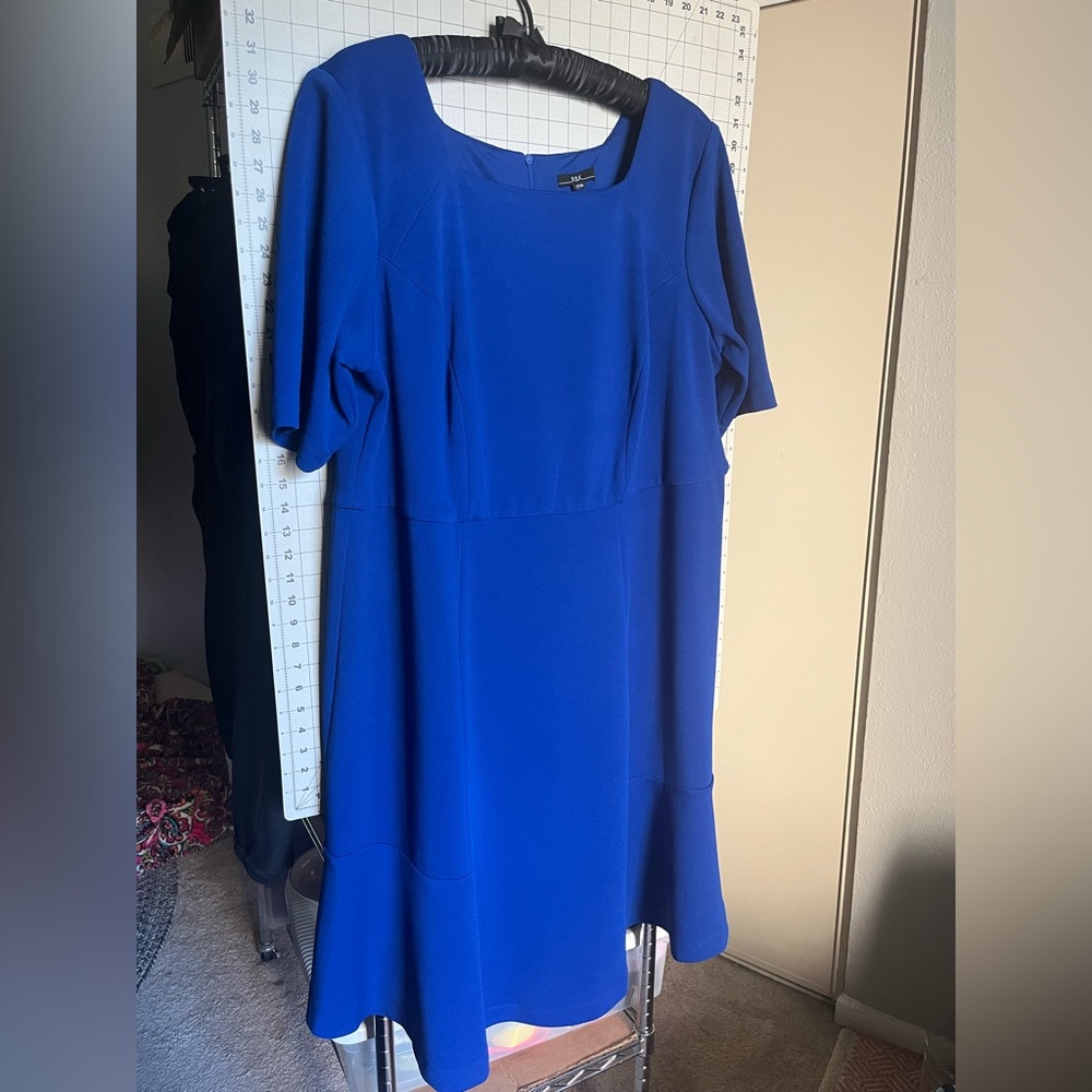 Cobalt blue dress size 20W